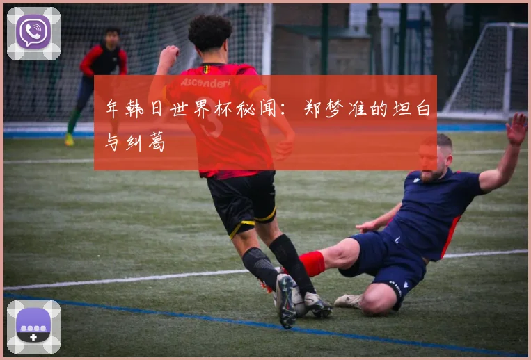 年韩日世界杯秘闻：郑梦准的坦白与纠葛